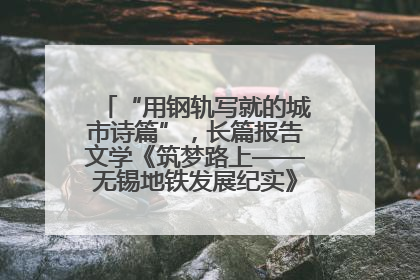 “用钢轨写就的城市诗篇”，长篇报告文学《筑梦路上——无锡地铁发展纪实》研讨会在南京举行